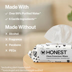 The Honest Company Multi-Use Baby Wipes, Pattern Play, 576 Count