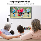 lulaven iShare iOS Wireless HDMI Display Adapter (iOS only), Tiktok Viral Picks, Streaming Device for iPhone iPad, HD Video Sync, Streaming Mirroring YouTube Tiktok to TV, Not Support Netflix