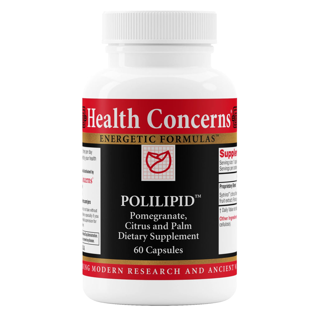 Health Concerns Polilipid – Cardiovascular Support & Cholesterol Health – Heart Wellness with Sytrinol & Pomegranate Extract – Antioxidant Support Supplement – Chinese Herbal Supplements – 60 Capsules