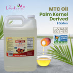 Verdana Food Grade MCT Oil – 1 Gallon (128 Fl Oz) – Premium C8/C10 Triglycerides – Keto & Paleo Friendly – Non-GMO, Kosher – Trusted Brand for Energy, Sports Nutrition, Aromatherapy & Massage