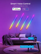 Govee Glide Wall Lights, Smart Gaming Light Bar, Works with SmartThings