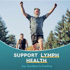 iMATCHME Lymphatic Drainage Supplements for Lymph System Support, Detox & Cleanse, Liver Health,Fluid Balance, Immune Support, Natural Herbal Blends with Echinacea, Liposomal Glutathione, 60 Capsules