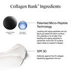 Neutrogena Collagen Bank Face Moisturizer, Broad Spectrum SPF 30 Anti-Aging Face & Neck Collagen Cream, Micro-Peptides, No White Cast 2 fl oz & Trial Size Hydro Boost Facial Cleanser, 0.5oz
