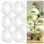 Kullsinss 3.5" Grow Lights for Indoor Plants, 36W Full Spectrum Plant Light