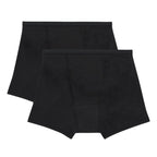 Hanes Women's Comfort, Period. Boxer Briefs, Super Leak Post-Partum & Period Underwear, 2-Pack
