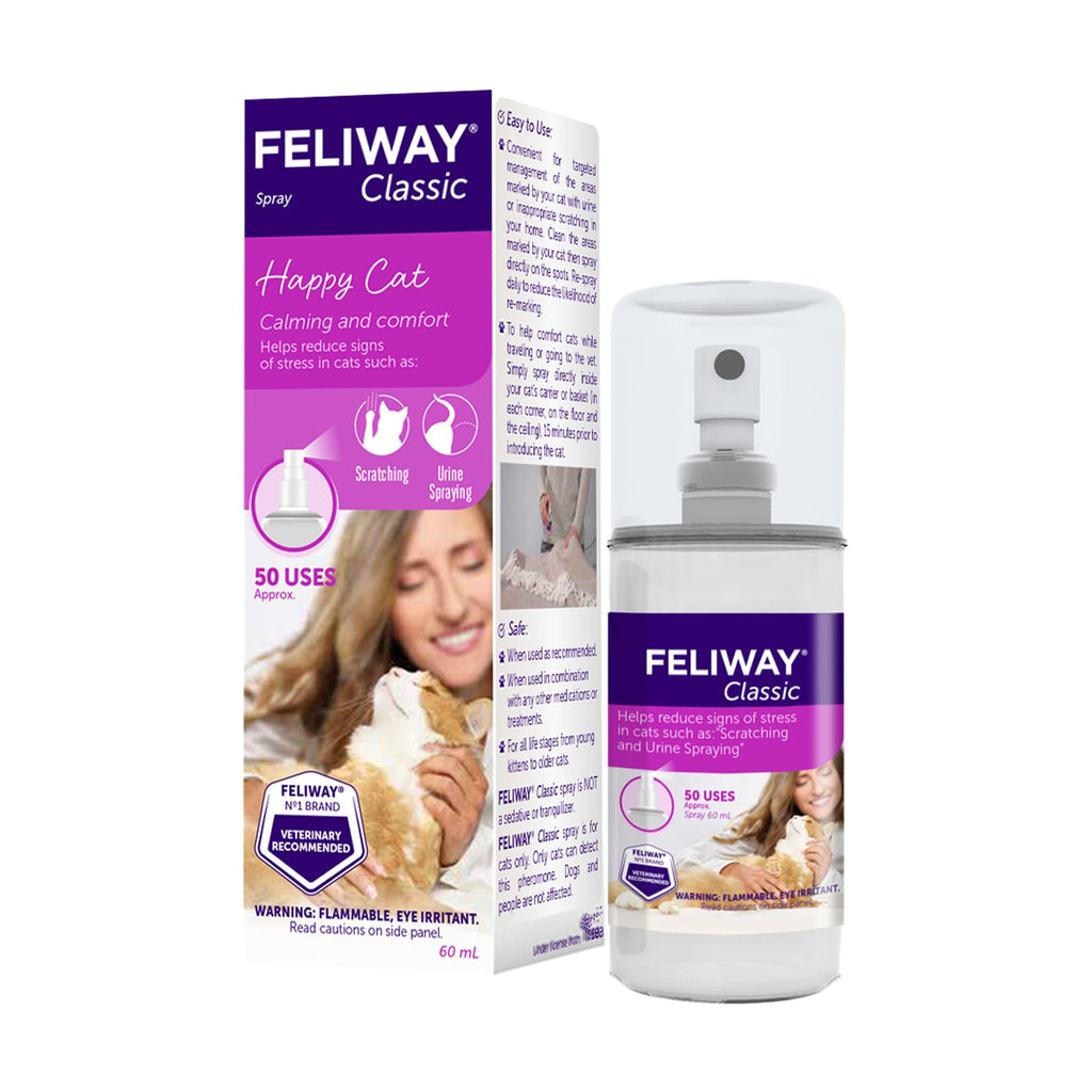 FELIWAY Classic Cat Calming Spray, 60ml