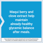 Life Extension Glycemic Guard™, Clove Extract, Maqui Berry (Aristotelia chilensis), Helps Maintain Already Healthy glycemic Balance, Vegetarian, Gluten-Free, 1-Daily, Non-GMO, 30 Capsules