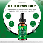 Dentitox Pro Drops for Healthy Teeth and Gums, Dentitox Supplement Advanced Formula Drops - All Natural Blend to Support Fresh Breath, Denti Tox Oral Health, Den Titox Pure Droppers Reviews (3 Pack)