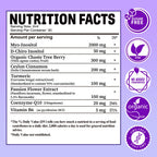 2 Pack Myo-Inositol & D-Chiro Inositol Supplement For Women Drops, Ideal 40:1 Ratio w. Organic Chaste Tree Berry, Ceylon Cinnamon Support Hormonal Balance & Ovarian, Cycle Regulation, Mood, Nerve