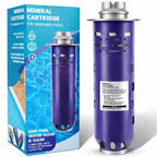 Replacement for Nature2 Duoclear 45 Mineral Cartridge W28002 for All DuoClear Fusion Soft Vision Pro Above Ground Inground System Pool System, Compatible with up to 45000 gallons Pool, W26002