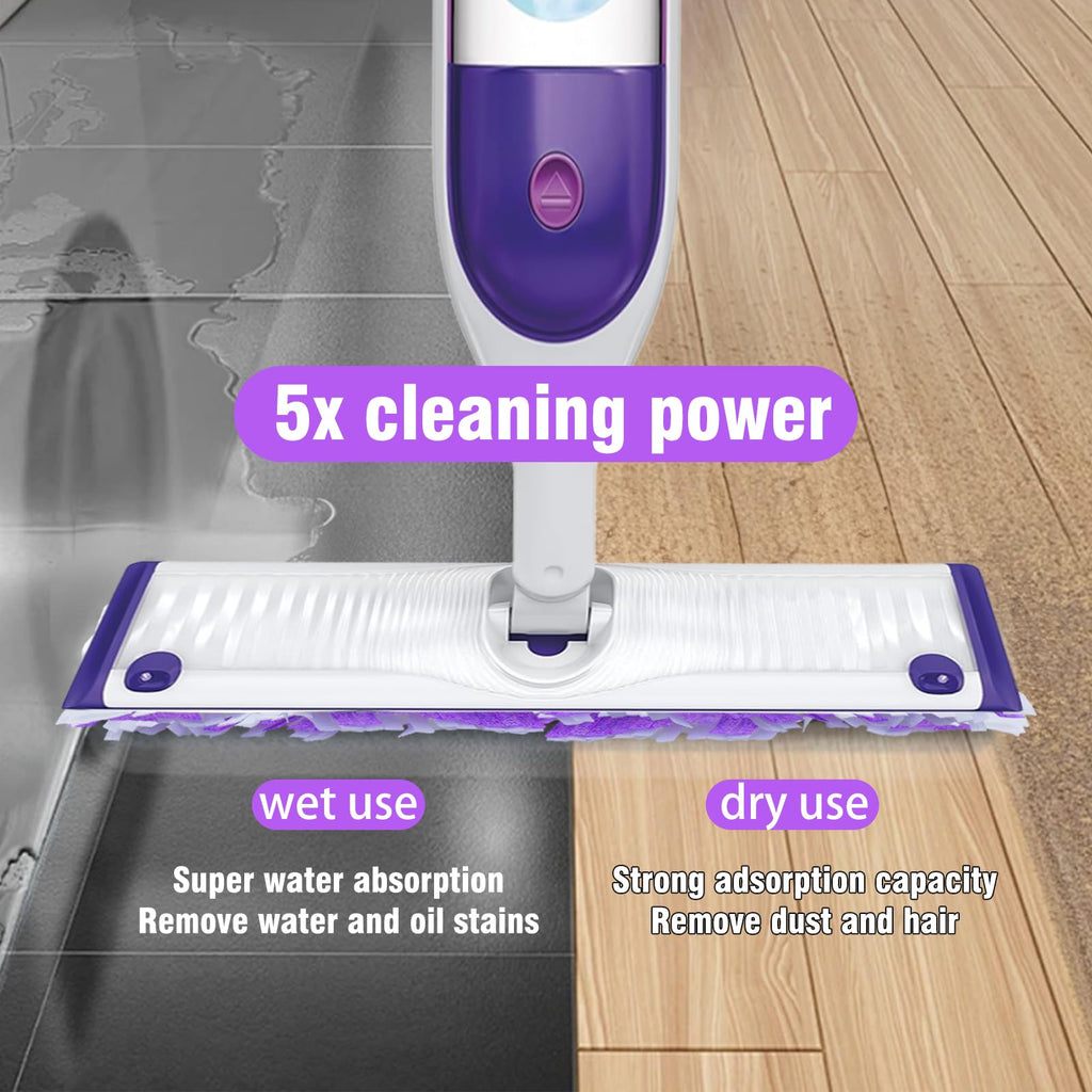 25 Pack Power Mop Refill Pads for Swiffer Power Mop, Disposable Spray Wet Pads Refill for Swiffer PowerMop Multi-Surface Mopping Pad,Mop Head Replacement for Floor Cleaning