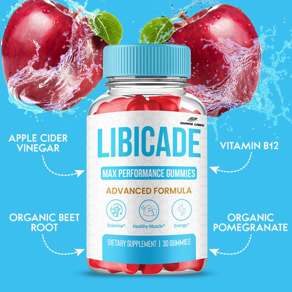 (1 Pack) Libicade Gummies, Maximum Strength Supplement, Advanced All Natural Vitamin Gummies