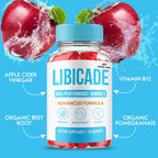 (1 Pack) Libicade Gummies, Maximum Strength Supplement, Advanced All Natural Vitamin Gummies