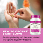 Beef Organ Supplement for Women - Beef Liver, Kidney, Heart and Uterus Tissue, Supports Women's Overall Energy and Health - Pasture Raised in New Zealand - No Fillers or Flow Agents - 120 Capsules