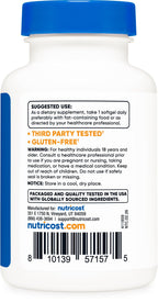 Nutricost Astaxanthin 12mg, 60 Softgels - Non-GMO and Gluten Free (2 Month Supply)