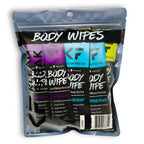 The Klean Freak Body Wipes - 12 count Individually Wrapped | Showerless Body Wipe for Women & Men | Sustainable Bodywipes for Gym, Travel, Camping | Mixed