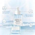 SKIN1004 Hyalu-Cica First Ampoule, Korean Serum for Face with Hyaluronic Acid & Centella, Facial Ampoule Serum for Deep Moisture, Lightweight Centella Ampoule, Korean Skin Care, 3.38 fl.oz / 100ml