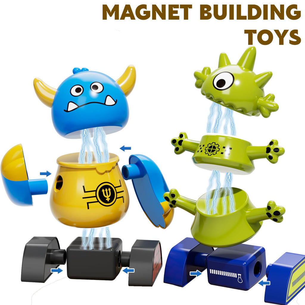 TEMI Magnet Robot Toy for Kids 3-5 Years Old