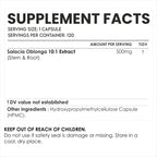 AMALTH Salacia Oblonga Capsules 500 mg | Salacia Oblonga Extract Supplement | Herbal Extract Formula | Plant Based Supplement | Natural Botanical Capsules | Non-GMO | 120 Veg Capsules
