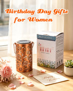ANYTALK Birthday Gifts for Women Mom Grandma, Sunflower Solar Lanterns Outdoor Waterproof, Hanging Solar Lights for Yard, Patio, Porch, Garden Decor