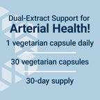 Life Extension Arterial Protect - Blood Pressure Supplement for Heart Health - with gotu kola and Pycnogenol Dried French Maritime Pine bark extracts - Gluten-Free, Non-GMO, Vegetarian - 30 Capsules