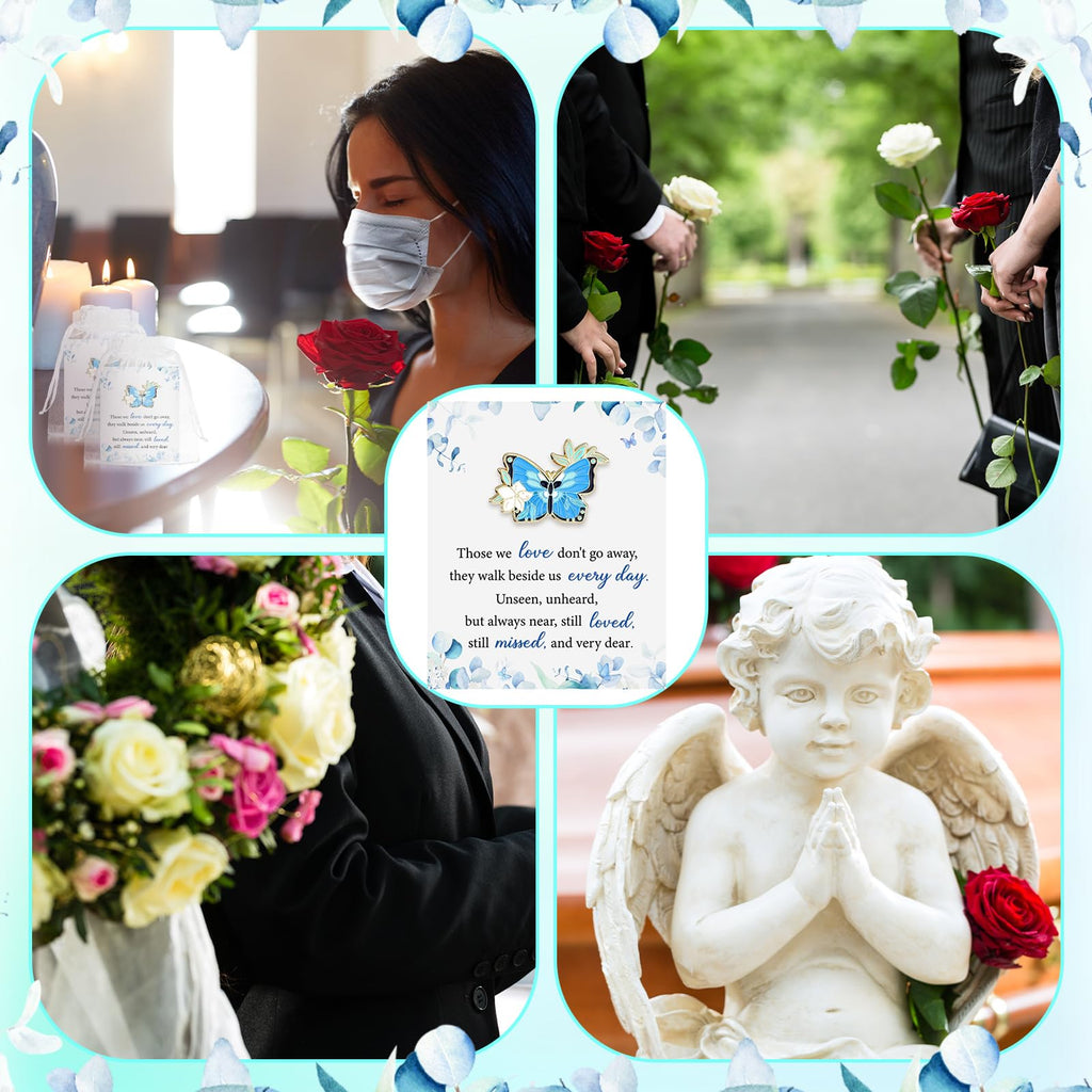 Liliaafar 50 Funeral Favor for Guest Celebration of Life Favors,Blue
