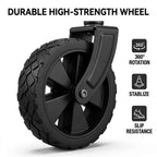 Opkkcun 80L Small Collapsible Wagon Cart Foldable Garden Cart with All Terrain Wheels, Lightweight Portable Utility Wagon for Beach, Camping, Grocery, Shopping, Outdoor Sports