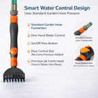 Concy Pool & Spa Cartridge Filter Cleaner – 7-Jet Comb Cleaning Wand for Deep Pleat Cleaning, Hose-Powered, Pleat-Safe Design, Fits Standard Garden Hoses