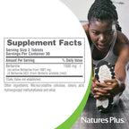 NaturesPlus PRO Berberine 1500 mg - 60 Tablets - Supports Healthy Metabolism - Non-GMO, Vegan & Gluten Free - 30 Servings