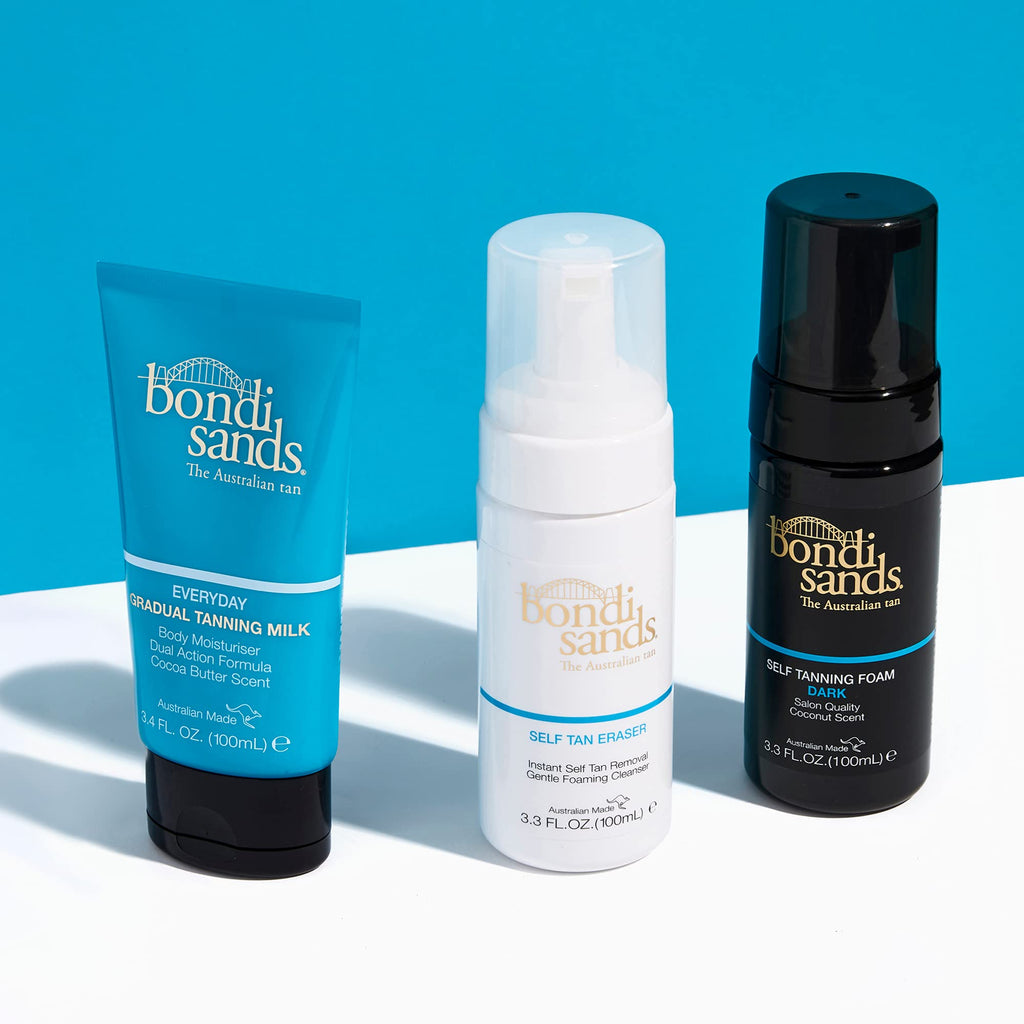 Bondi Sands Self Tan Eraser, Moisturizing, Cleansing, Gentle Formula Removes Self-Tanner and Preps Skin for Reapplication, Vegan + Cruelty-Free