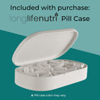 LongLifeNutri Spermidine 20mg, Supports Cellular Health & Brain Function - 180 Count, 2 Serving Size, Vegan Capsules, Wheat Germ Extract, Naturally Support Wellness, Lab Tested, Crafted in USA