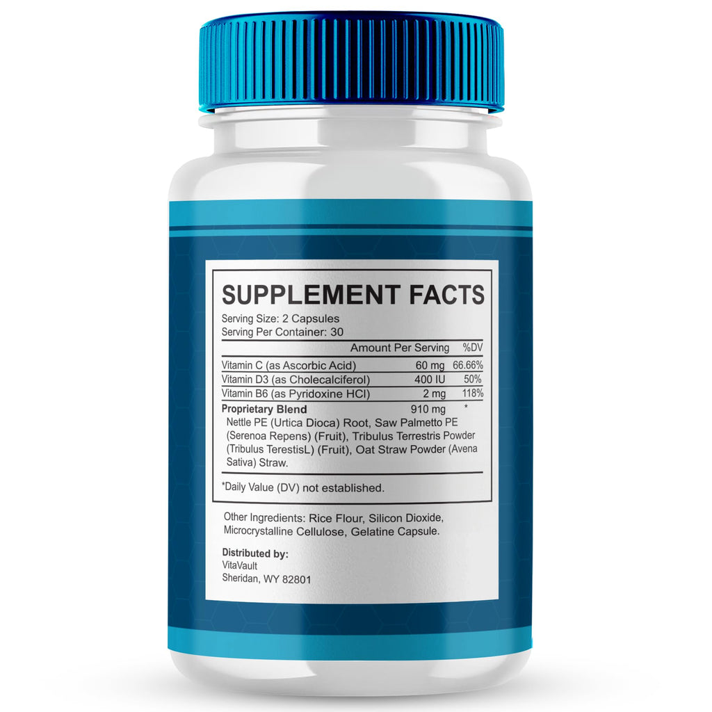 Prostapure Capsules, Prostapure Prostate Health Supplement Pills - Extra Strength, Prosta Pure Supports Prostate Heath All Natural Formula, Prostapure Capsules Reviews (2 Pack)