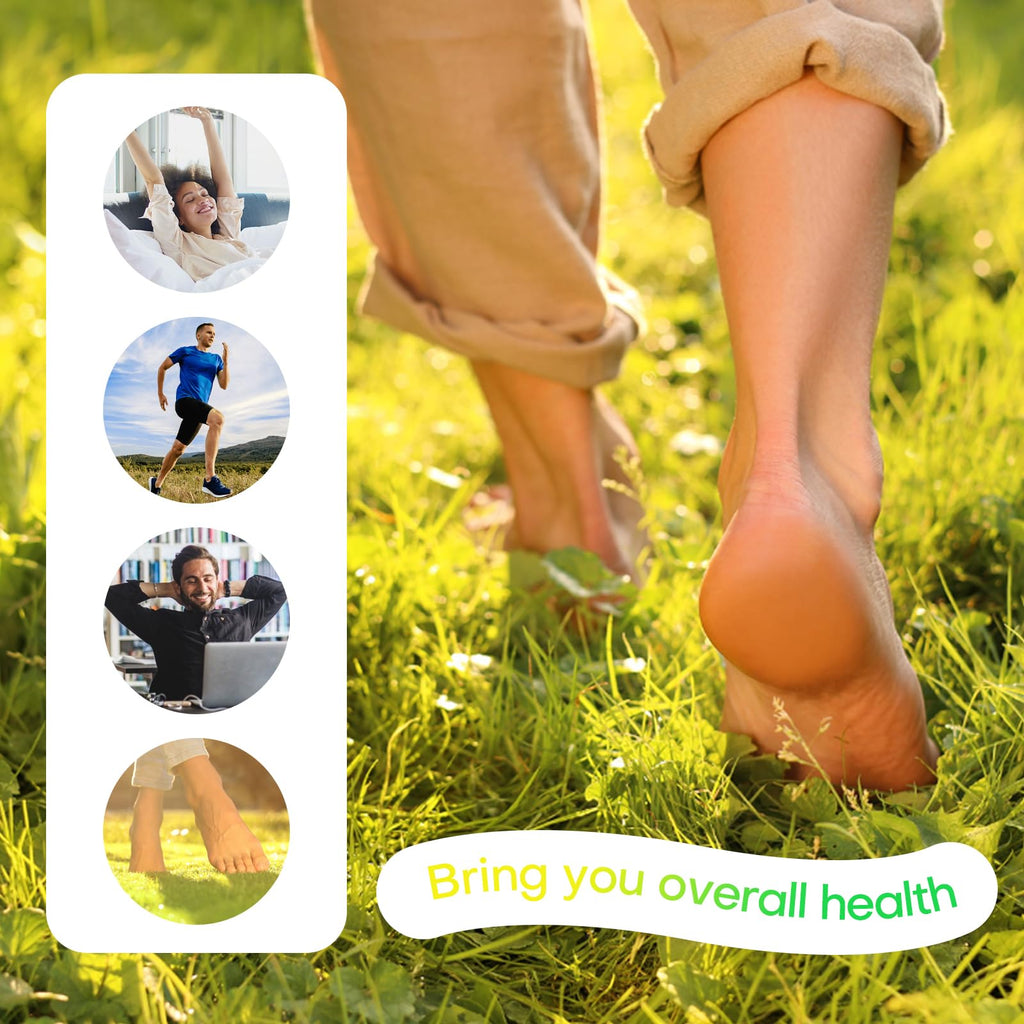 Villsure Deep Cleansing Foot Pads, 50 Pads Bamboo Foot Pads,Use during sleep. It is a good gift for family members