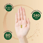 NatureBell Berberine with Ceylon Cinnamon Complex 4,800 mg** Per Serving, 240 Vegetarian Capsules | 5-in-1 Berberine HCl Supplement with Turmeric, Bitter Melon & Black Pepper Extract | Non-GMO