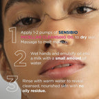 Bioderma Sensibio Micellar Cleansing Oil, 1st Ecobiological Micellar Formula Gentle Face Cleanser That Deeply Cleanses, Soothes & Nourishes Skin with Oil-to-Milk Texture, Fragrance-Free, 5 Fl Oz
