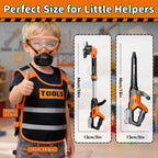KidBloom Kids Tool Set, 2-in-1 Kids Leaf Blower & Kids Weed Wacker Toy