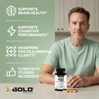 Fermented PQQ 20mg Supplement – Pyrroloquinoline Quinone for Mitochondrial Support, Cellular Energy Production, Brain Health, Memory, Focus & Healthy Aging, Vegan Non-GMO, 120 Capsules