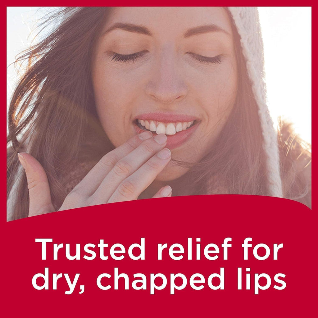 Carmex Lip Balm, Moisturizing, Original.15 Ounce, 3 ct. (Four Packs of 3)