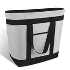 mosago Commercial Insulated Food Delivery Bag 39L, Grocery Tote Bag, Grey
