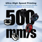 FLASHFORGE Rapid PLA Filament 1.75mm +/- 0.02mm Burnt Titanium, Max 500mm/s High Speed Printing, 3D Printer Filament 1kg(2.2lbs), Changing Colors with Light, Perfectly Hide The Layer Line