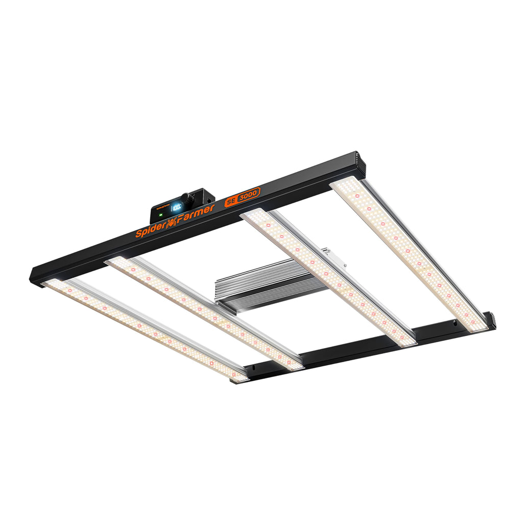 Spider Farmer SE3000 LED Grow Light 300W, Osram Red & App Controlled