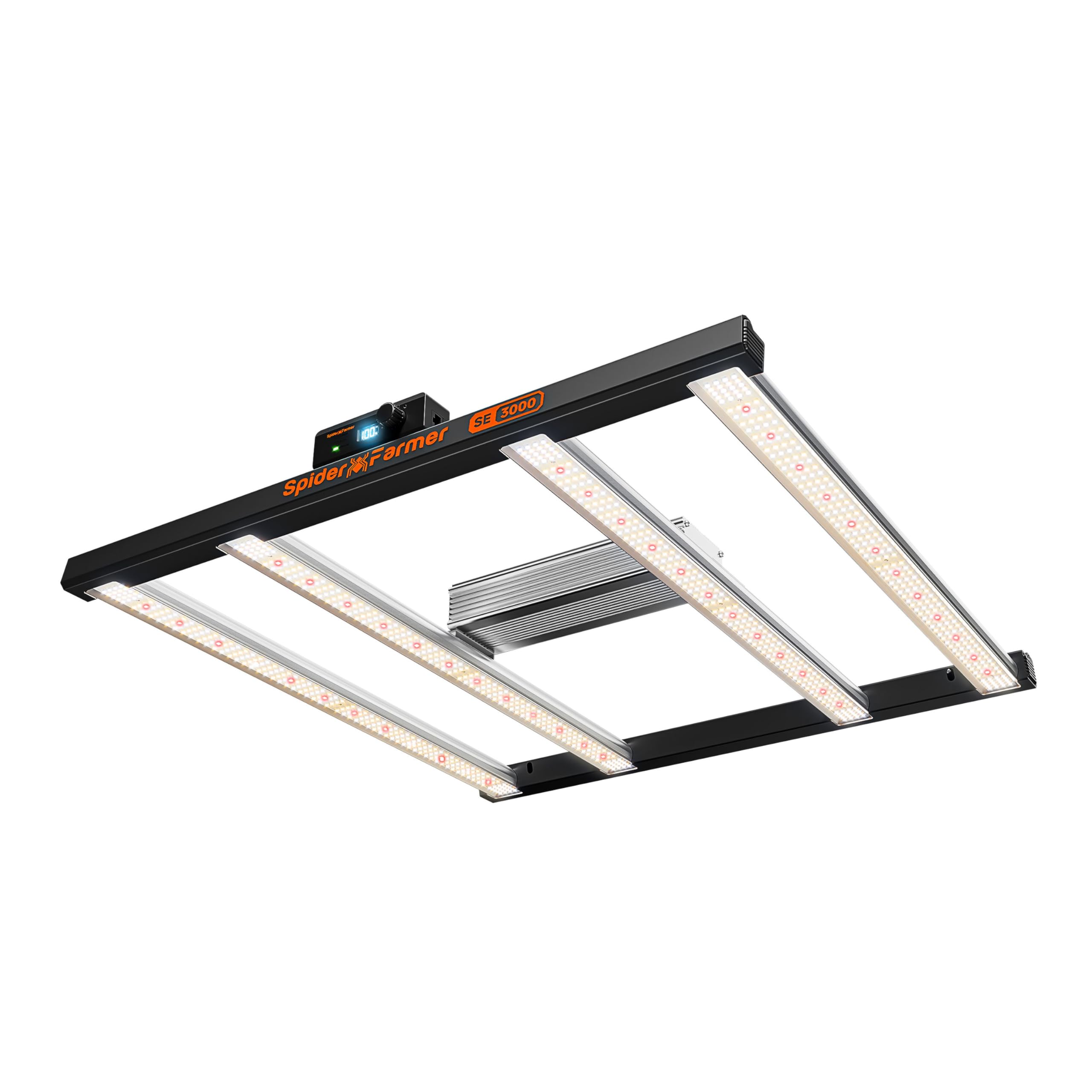 Spider Farmer SE3000 LED Grow Light 300W, Osram Red & App Controlled