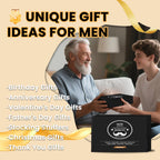Beard Kit Birthday Gifts for Men Grooming & Care w/ Wash, Brush, Balm, Comb