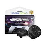 KontrolFreek FPS Freek Galaxy Black for PlayStation 4 (PS4) and PlayStation 5 (PS5) | Performance Thumbsticks | 1 High-Rise, 1 Mid-Rise | Black (Limited Edition)