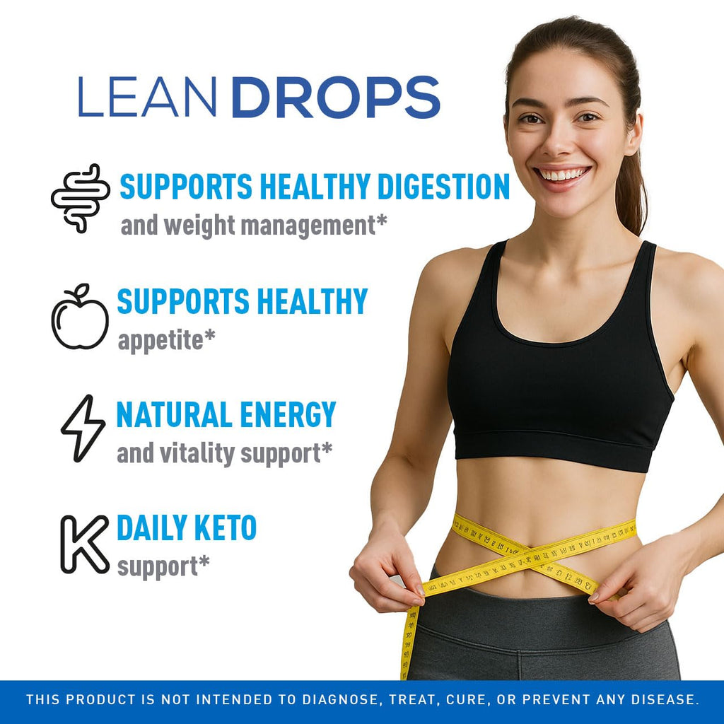 (5 Pack) Lean Drops – LeanDrops Liquid Formula, Original Lean Drops Supplement All Natural Premium Advanced Formula, Leandrops Support for Overall Wellness and Support Health, 5 Bottles for 5 Months