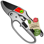 The Gardener's Friend Heavy Duty Ratchet Pruning Shears, Anvil