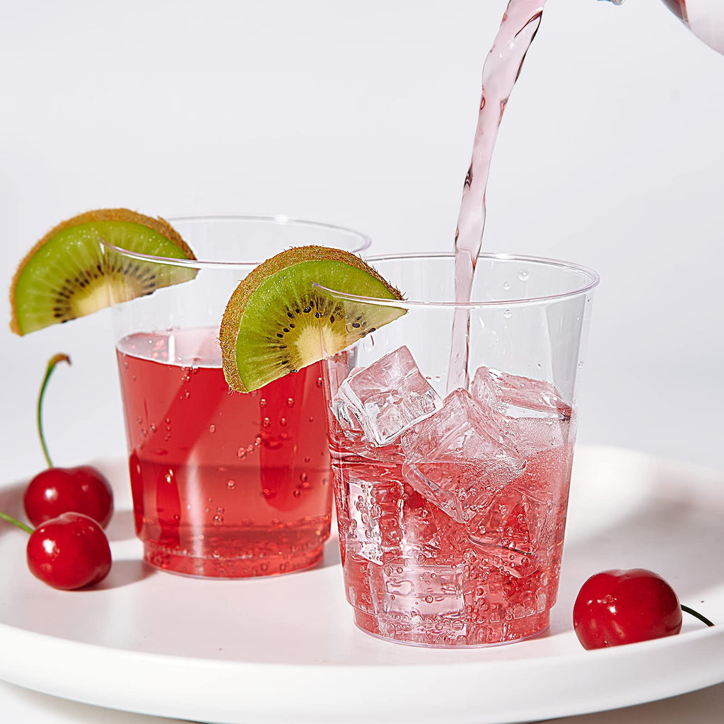 JollyPack 300 Pack 10 OZ Disposable Clear Plastic Cups