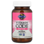 Garden of Life Vitamin Code Raw One for Women, Once Daily Women's Multivitamin - 75 Capsules, One a Day Vitamins Whole Food Iron, Probiotics for Digestive Health, Gluten Free Vegetarian