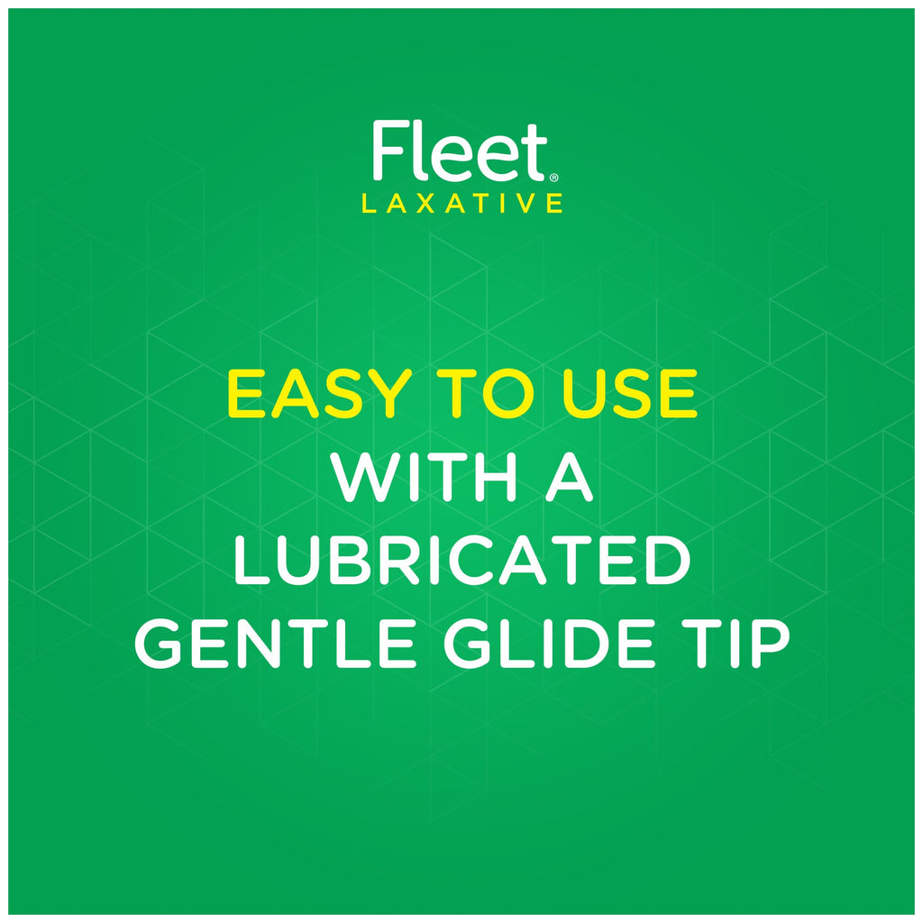 Fleet Laxative Saline Enema for Adult Constipation, 4.5 fl oz, 4 Bottles (Pack of 3)