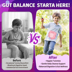 NATISLAND para Cleanse for Humans & Kids, Herbal Gut Health Gummies with Wormwood Black Walnut Clove, Pumpkin Seed & Papaya Seed, Sugar Free, Vegan, Grape Flavor, 60 Gummies